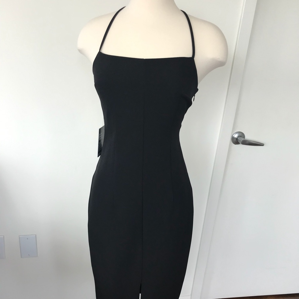 EXPRESS. Black Spaghetti Strap w/T-Back